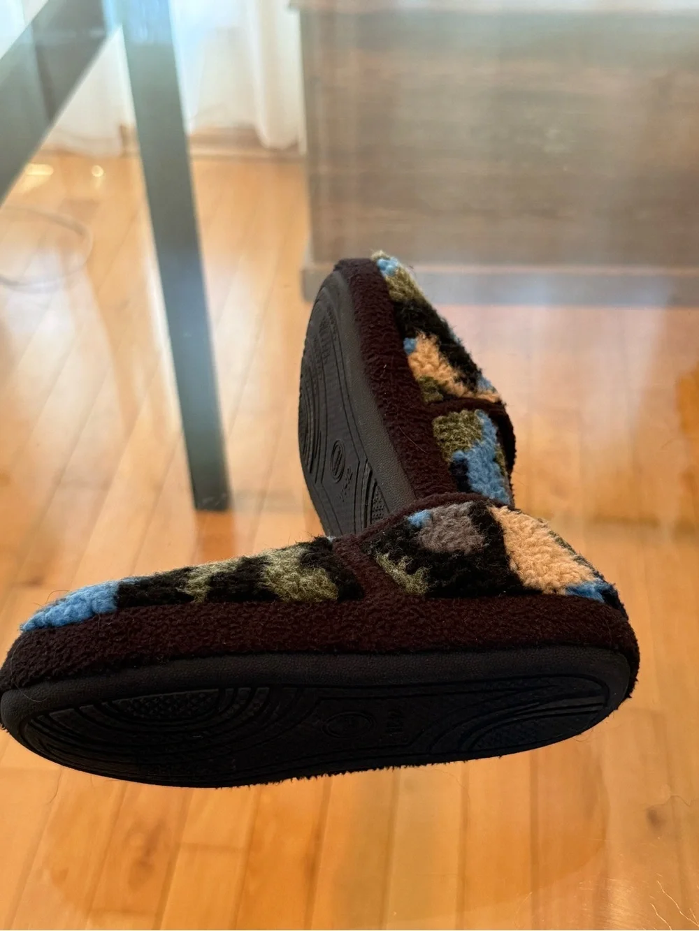 wonder nation Black Textured Rubber Outsole - Kids Size 11-12